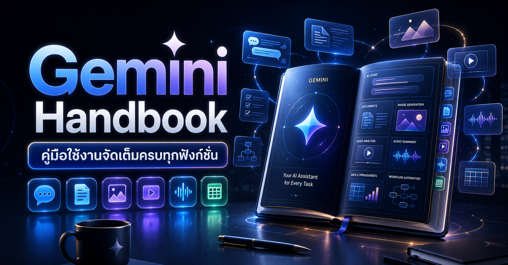 Gemini Handbook : 35 เทคนิคการใช้งานครบทุกฟังก์ชั่น