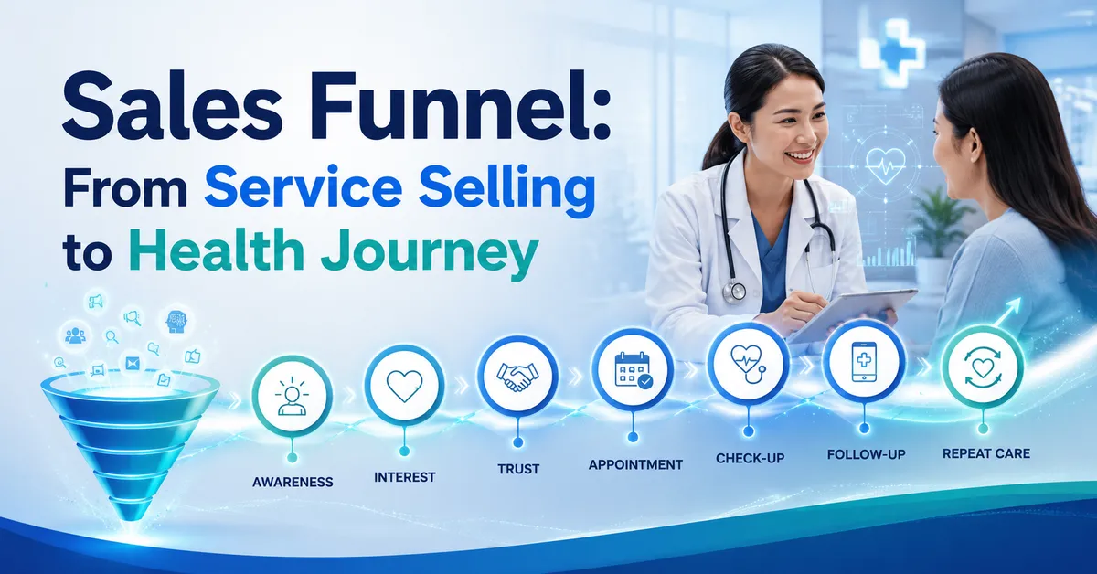 Sales Funnel: From Service Selling to Health Journey