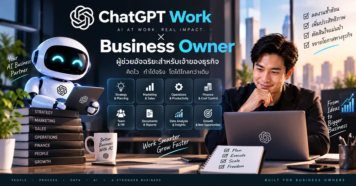 GPT Work สำหรับเจ้าของธุรกิจ