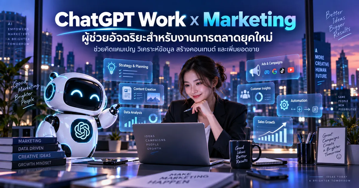 GPT Work สำหรับการตลาด