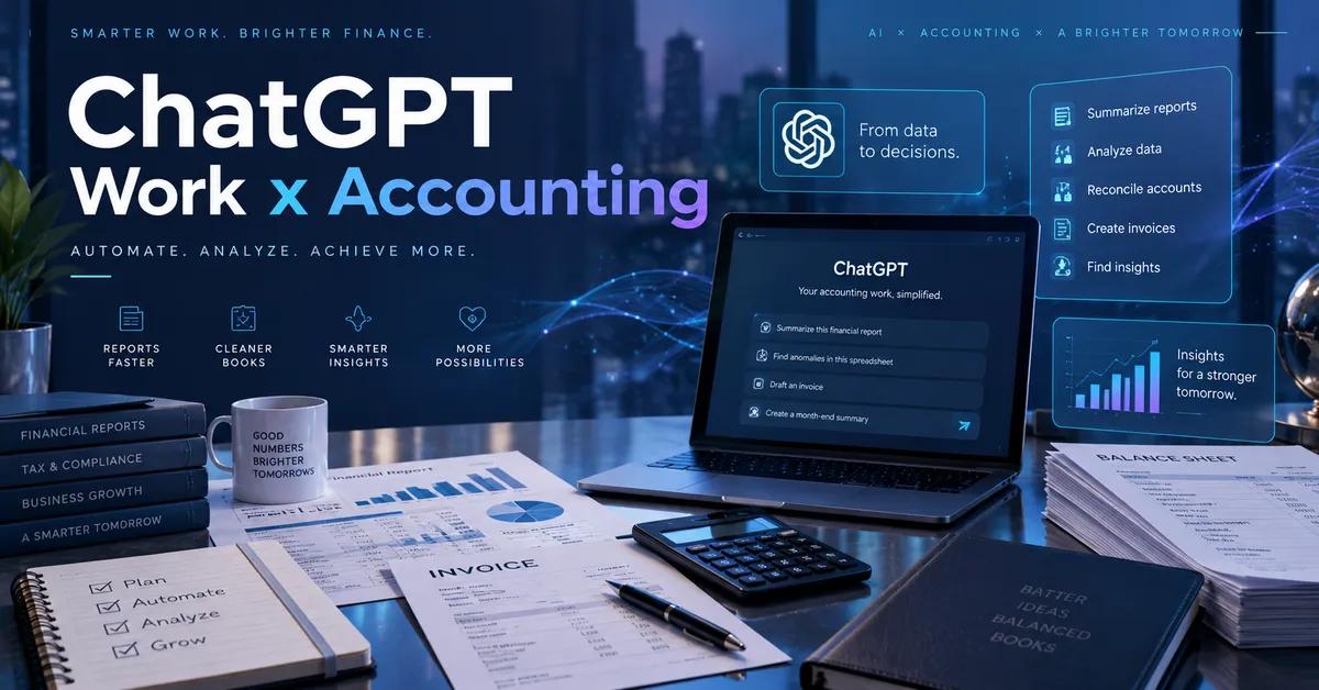 GPT Work สำหรับการเงิน บัญชี