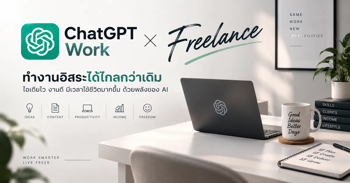คู่มือการใช้งาน ChatGPT สำหรับฟรีแลนซ์